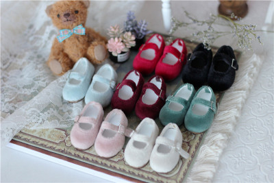 taobao agent [Kaka Planet] BJD4 points .6 points of baby shoes fluffy round head shoes