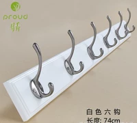 6 крюк белый