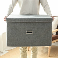 Складной ящик для хранения, ткань, копилка, одежда, большая коробка для хранения