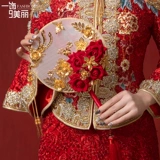 Классический вентилятор, аксессуар для невесты, китайский стиль, коллекция 2022