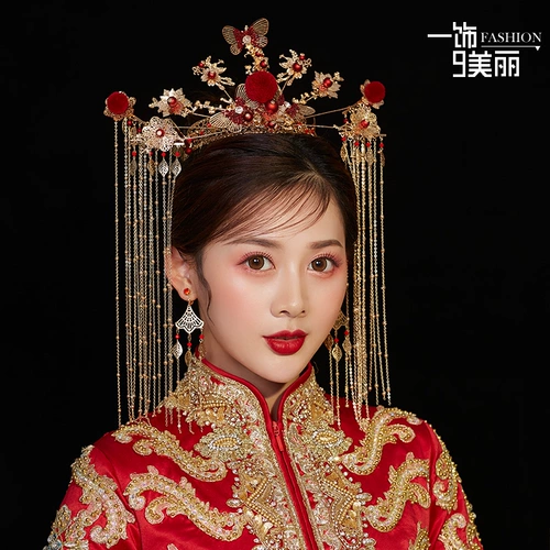 Невеста Xiuhe Headwear xiuhe Service Costum