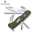 Dao quân đội Thụy Sĩ Victorinox Dao chính hãng Green Hunter 0.8873.4 Dao đa chức năng Dao Victorinox Thụy Sĩ dao gấp Swiss Army Knife