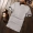 Nam ngắn tay áo thun kích thước lớn mùa hè vòng cổ đáy áo trống màu trắng tinh khiết màu trắng tinh khiết màu đen tay- sơn Hàn Quốc phiên bản tự tu luyện áo polo nam hàng hiệu