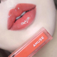 Korea amuse dewy lip glaze 06 gương nước ánh sáng thổi kèn son bóng mùa hè trơn màu trà sữa quế màu son 09 merzy xanh