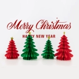 Подвеска для рождественской елки соты