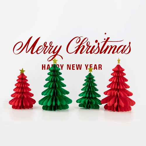 Подвеска для рождественской елки соты