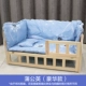 Полная деревянная роскошная кровать+постельное холцо