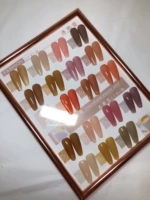 【Золотой фунт】 Ледяное молоко прошло 18 цветов+цветовая доска