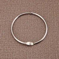 Диаметр одиночного кольца 30 мм серебряный 40 катящийся электричество