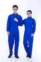 Полное мастерство полиэфир -коттон синий соединен (не сжимается