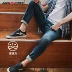 JackJones Jack Jones nam giật gân chân quần jeans 218132553 Cao bồi