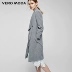 Vero Moda 2018 new loose casual áo gió nữ | 317121530 áo hoodie nữ form rộng Trench Coat