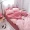 Mùa xuân bông sợi, nhuộm denim nơ phong cách dễ thương rắn màu kẻ sọc giường váy phần lanh Hàn Quốc bông rửa - Bộ đồ giường bốn mảnh chăn ga cao cấp luxury