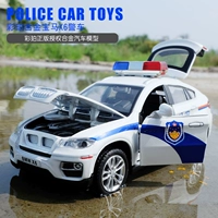 Warrior, полицейская машина, легкосплавный автомобиль, модель автомобиля, металлическая машинка, игрушка, масштаб 1:32, полиция