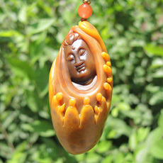 Подвеска для автомобиля 放巨漏珍藏级镇店之宝地表挂件包浆黄袍加身真正天珠佛大吊坠子f