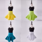 2019 Trang phục khiêu vũ Latin cho trẻ em gái mới biểu diễn váy nhảy múa cho trẻ em trang phục thực hành chuyên nghiệp mùa hè - Trang phục