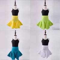 2019 Trang phục khiêu vũ Latin cho trẻ em gái mới biểu diễn váy nhảy múa cho trẻ em trang phục thực hành chuyên nghiệp mùa hè - Trang phục trang phục giáng sinh trẻ em