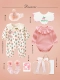 H Pink Little Cherry Four Seasons Set Set Box