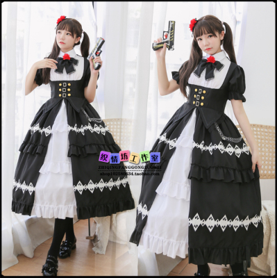 taobao agent Clothing, long skirt for princess, cosplay, Lolita style