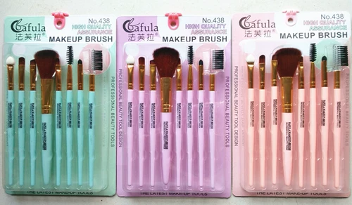 Профессиональный комплект, румяна, кисть, высококачественная щетка, 8 шт