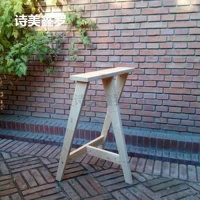 Столковый деревянный настольный столик с твердым деревянным кронштейном стойки стойки стола стола стола столовой столовой таблет