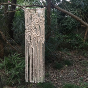 Hoa-Macrame Dây Tapestry Dệt tay Bohemian INS Gió Video Hướng dẫn Kit