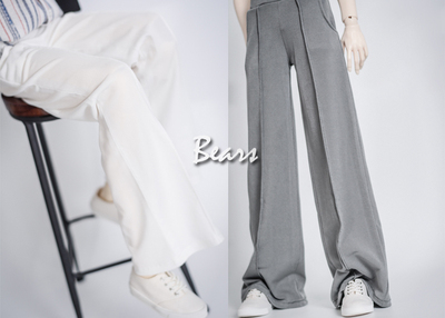 taobao agent ◆ Bears ◆ BJD baby clothing A217 Crystal linen line, wide -leg pants 2 color 1/4 & 1/3 & uncle & id75