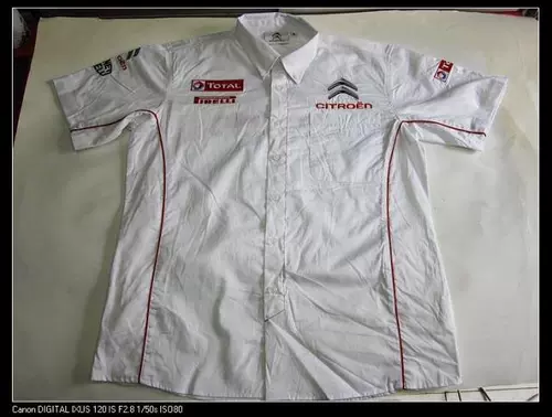 Бесплатная доставка Citroen New Citroenwrc Team версия рубашка мужская короткая гонка