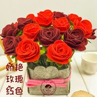 Jiao Yan Rose (красный) не нужно шить