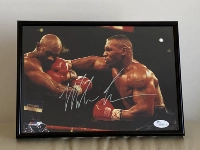 Король бокс Тайсон Майк Тайсон Майк. Подпись фотография Холифилда