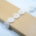 Ren Snow Square Ribbon Phụ kiện tóc Mũ nơ Tóc Handmade Handmade Clip Chất liệu DIY Trang sức Phụ kiện Chất liệu - Phụ kiện tóc Phụ kiện tóc