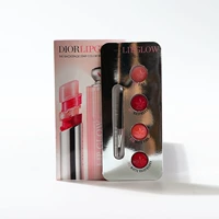 Spot Dior Dior's New Product Charm Изменение цветовой помады помада тестовая цветовая карта 001/007/010/102