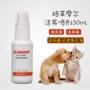 Thuốc xịt tai cho thú cưng Glymore 30ml chó điếc xịt mèo khử mùi rửa tai trừ mèo - Cat / Dog Medical Supplies 	phụ kiện kim tiêm thú y	