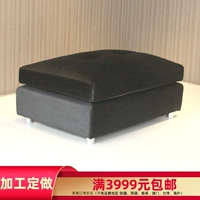 Диван ступенчатая обработка пользовательская наложница ступенька простой эффект вывода черный бархатный длинный диван Пекин Двойной слой вниз педаль ноги