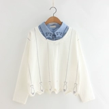 Весенняя рубашка, комплект, тонкая толстовка, футболка для школьников, 2020, тренд сезона, городской стиль, с вышивкой, оверсайз