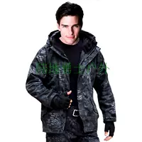 Уличная камуфляжная тактическая куртка, плащ, пуховик, пальто
