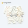 Tong Tai 18 mùa xuân đồ lót đặt bé đồ ngủ trẻ sơ sinh trẻ em phương thức bông mùa thu quần áo 73-90 yards 1-2 tuổi quần áo bé gái