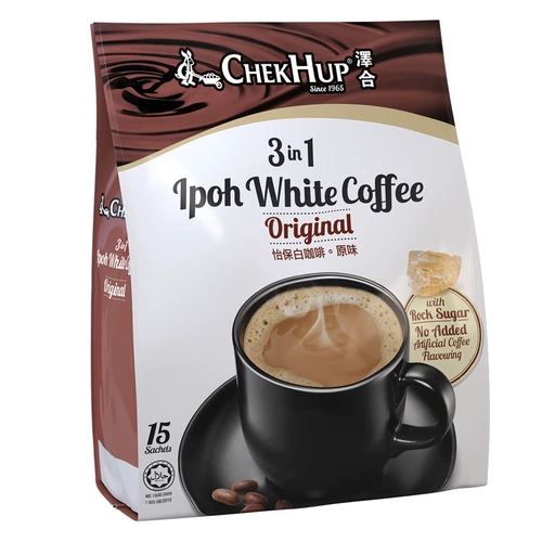 Малайзия импортировал кофе Zehe ipoh White Coffee Zehe Original Three-в одном мгновенном кофе порошке 600G