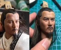 Моделирование головы и удаление красителя