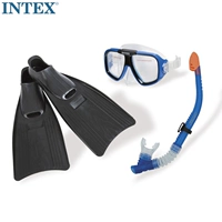 Intex, водонепроницаемая оригинальная спортивная дыхательная трубочка для плавания, очки, дайвинг