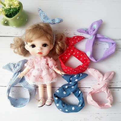 taobao agent [Hair Band] BJD OB11 Waids 8 points and 12 points of doll hair bands