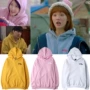 Andante Jin Zhongren IU Li Zhien cử tạ cổ tích vàng Jinfuzhu Li Kinh Thánh với áo hoodie cộng với áo len nhung thủy triều áo gió nữ