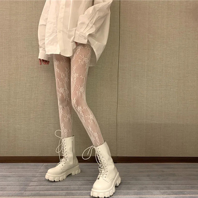 taobao agent Japanese sexy silk retro socks, fishing net, Lolita style