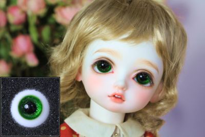 taobao agent 【YH】 【Limited Edition】 BJD fine glass eyeballs/S04 green/141618mm