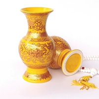 БЕСПЛАТНАЯ ДОСТАВКА 10 -INCH CLOWNET SPAUTER без слова Lotus Ceramics Император Желтый набор для Buddha Golden Clean Bottle