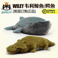 Jellycat, плюшевая успокаивающая морская кукла, игрушка, Великобритания, крокодил
