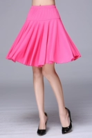 Розовая красная юбка (без леггинсов)