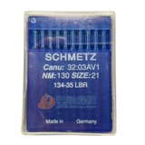 Schmetz German Blue Lion 134-35LBR Длинная тоце игла для ножа длинная ширина наклонная ножа швейная машина