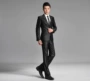 Bộ đồ công sở nam 2018 Suit Wedding Dress Glossy Suit Hàn Quốc Slim Casual nhăn - Suit phù hợp vest nam