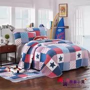 Blue Star Mỹ mùa hè bông quilting là điều hòa không khí mát là một giường nghỉ trưa bìa được bảo hiểm thanh thiếu niên - Trải giường